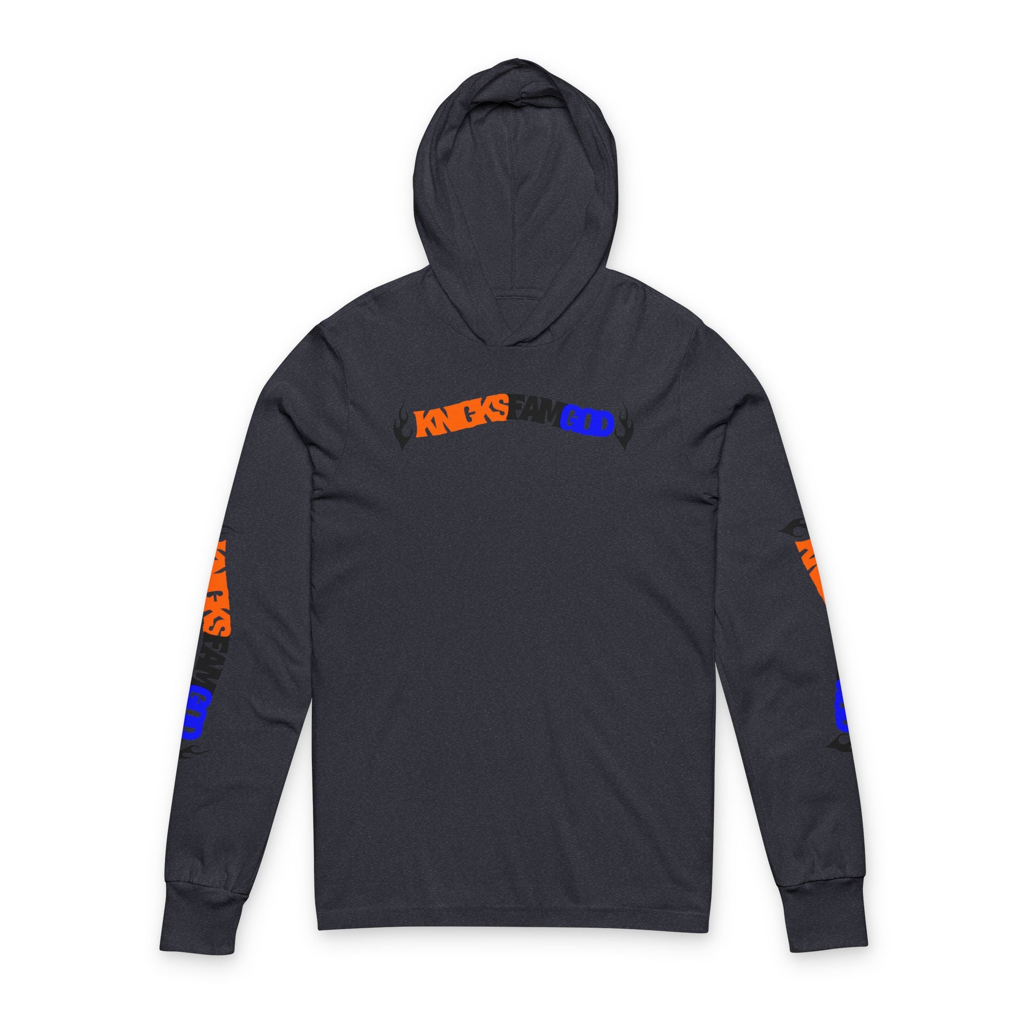 Knicks Hooded Long Sleeve Tee - New York Forever