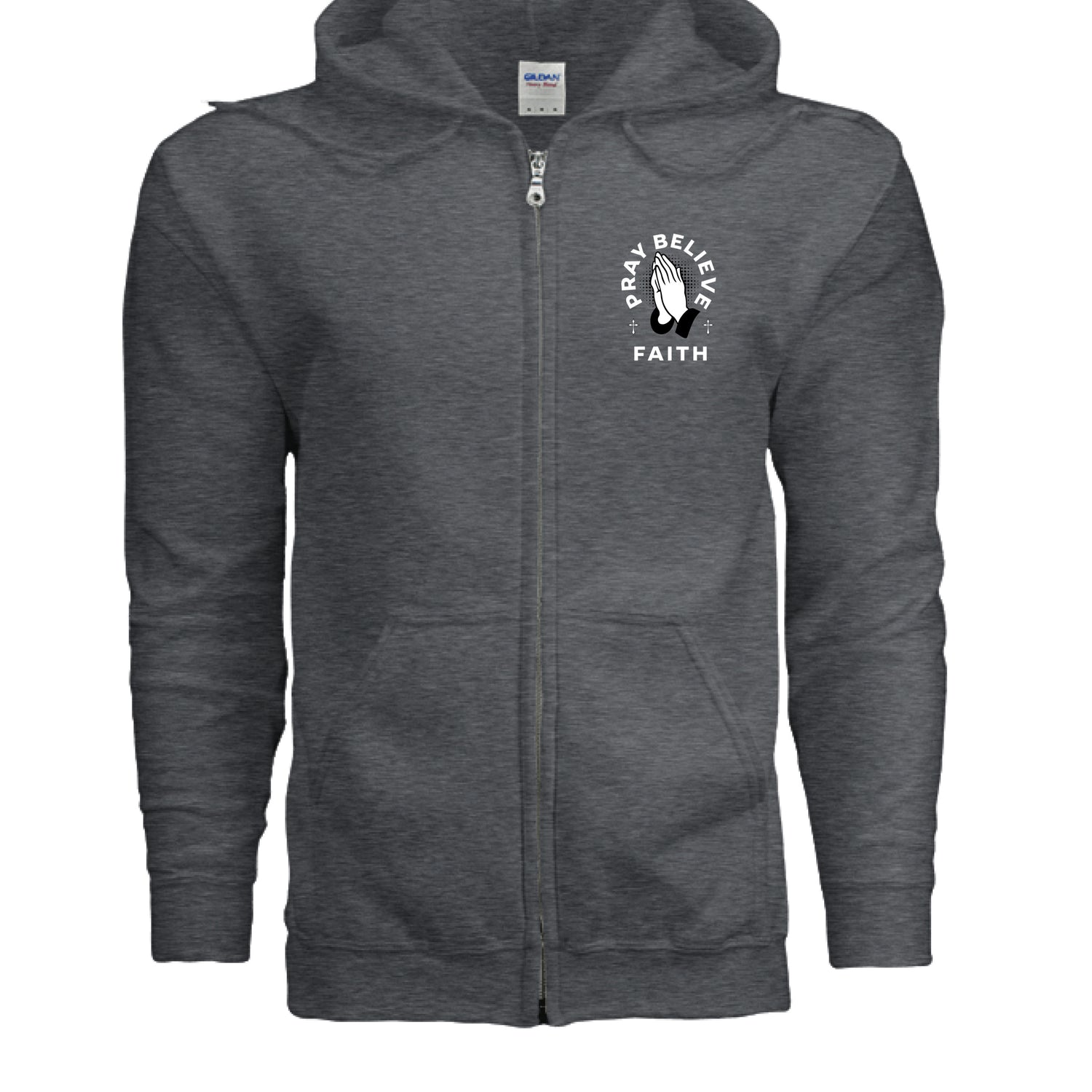 DARK HEATHER - FRONT