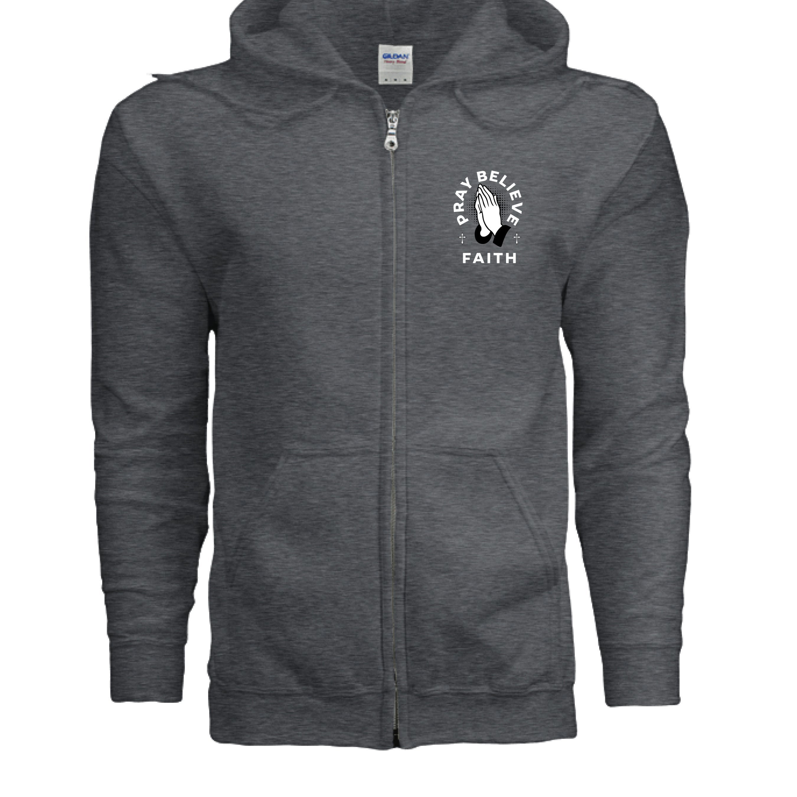 DARK HEATHER - FRONT