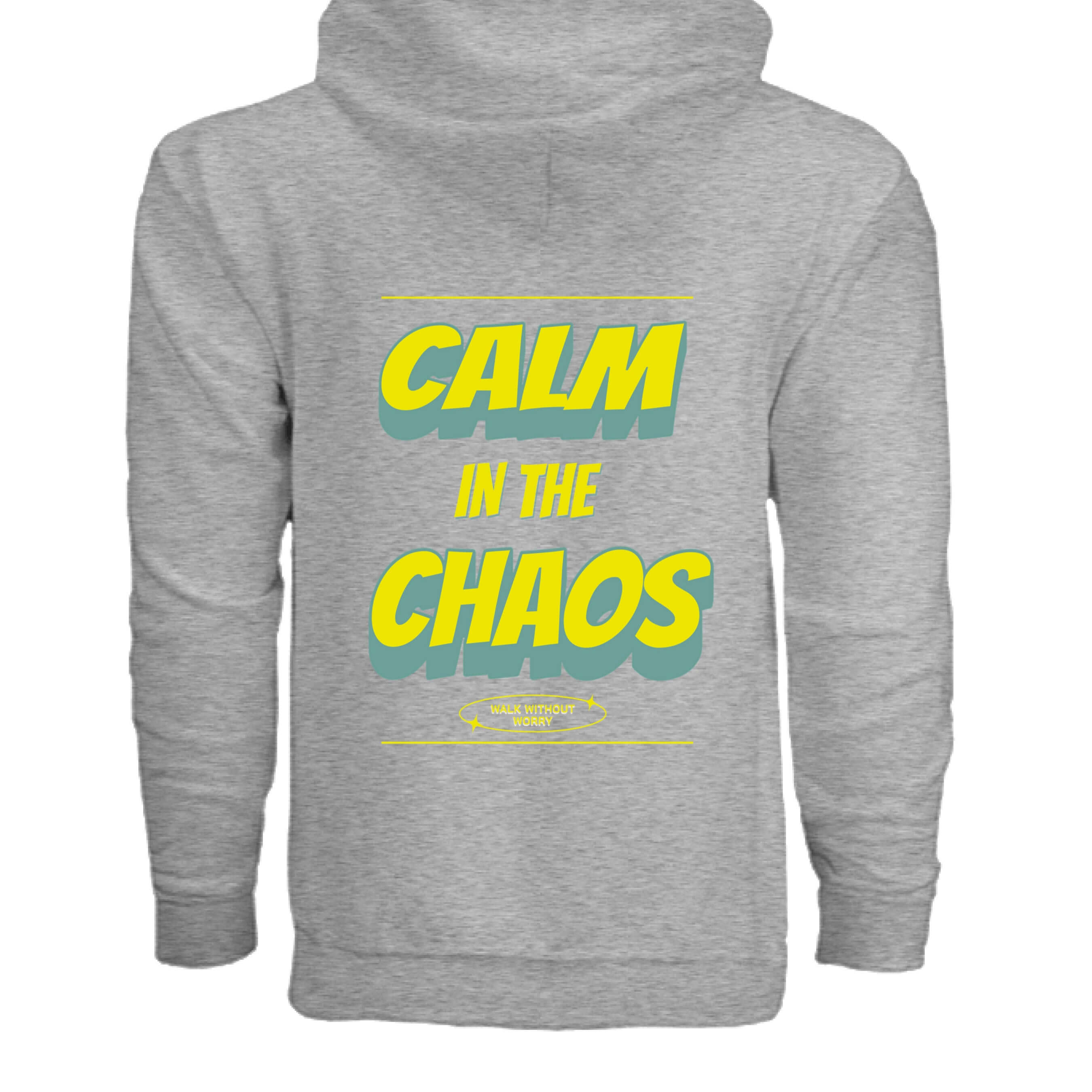 Fear Is a Liar Calm In The Chaos Zip Up Hoodie