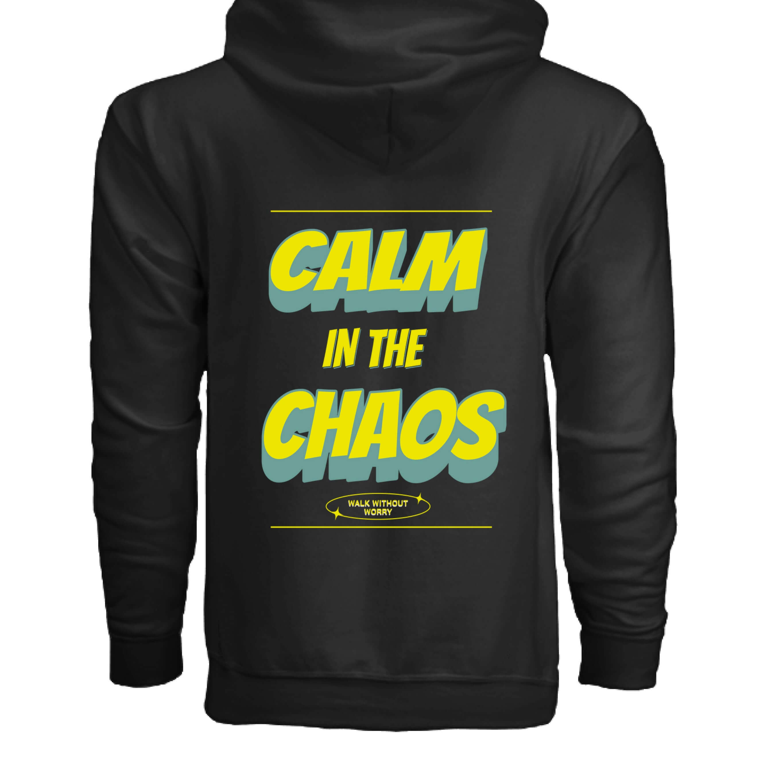 Fear Is a Liar Calm In The Chaos Zip Up Hoodie
