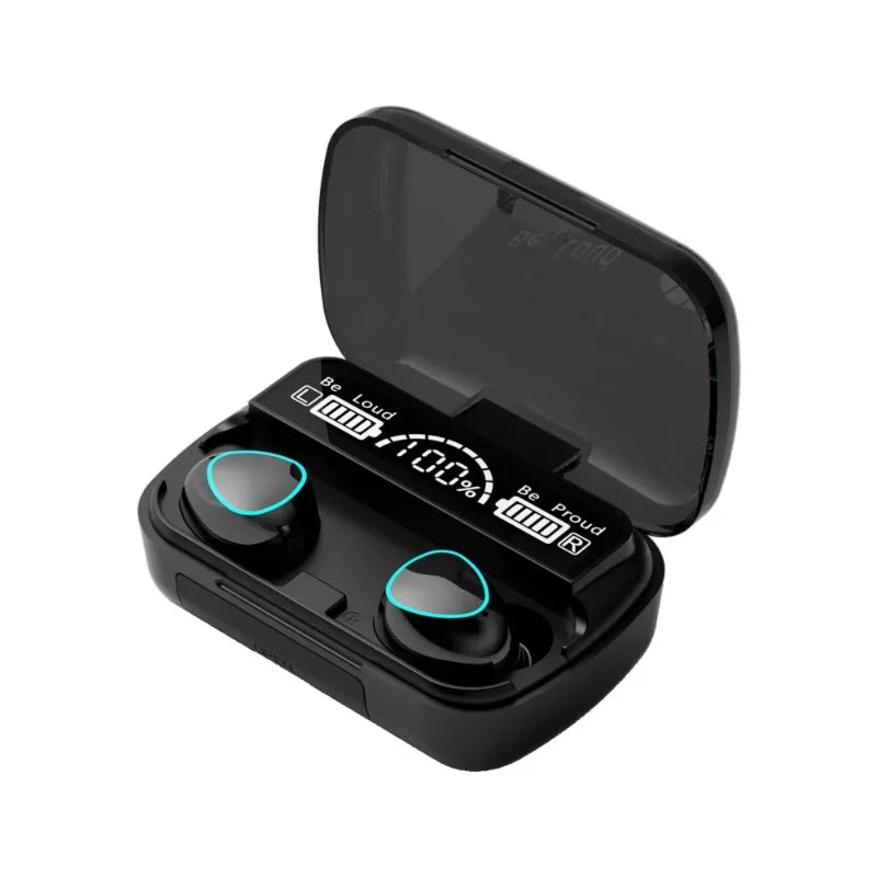 Original M10 Wireless Noise Canceling Headphones - Bluetooth Earpods with Mic, Stereo Sound &amp; Gamer Speaker for Sports