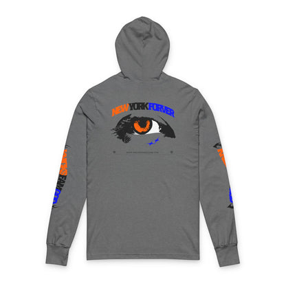 Knicks Hooded Long Sleeve Tee - New York Forever