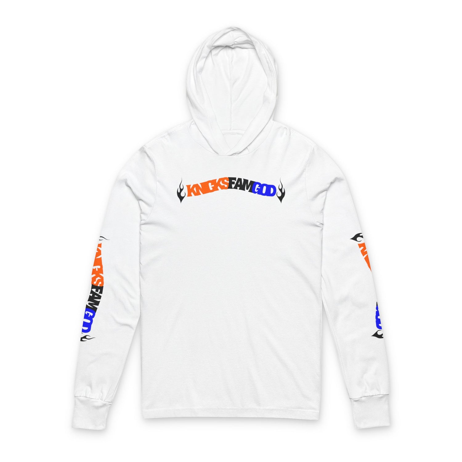 Knicks Hooded Long Sleeve Tee - New York Forever
