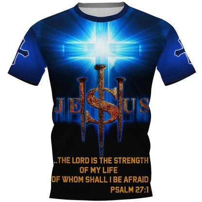 Christian Jesus Graphic T-shirt Men Women Clothing O-neck Short Sleeve T Shirts 3D Print Savior Casual Fashion Streetwear Tees