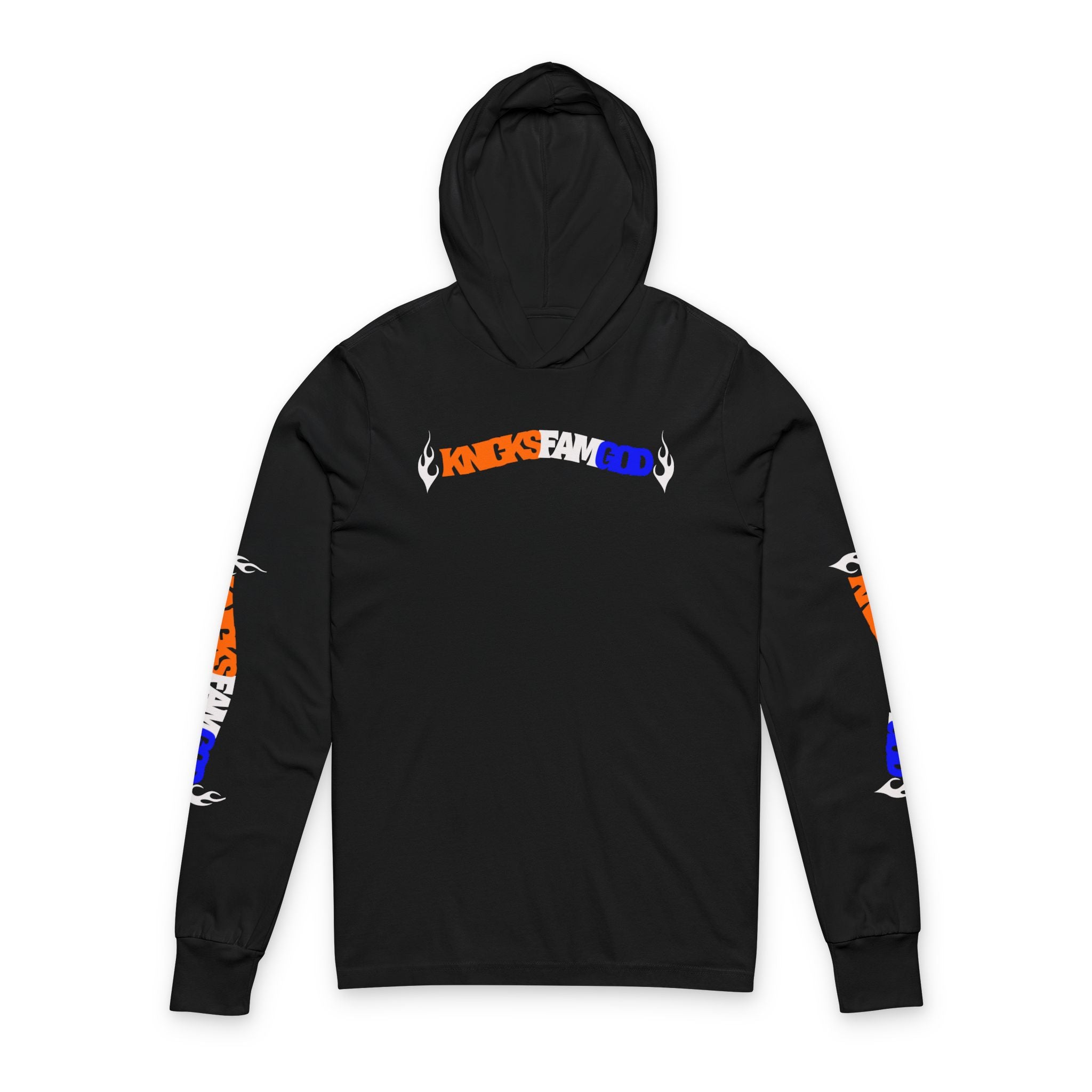 Knicks Hooded Long Sleeve Tee - New York Forever